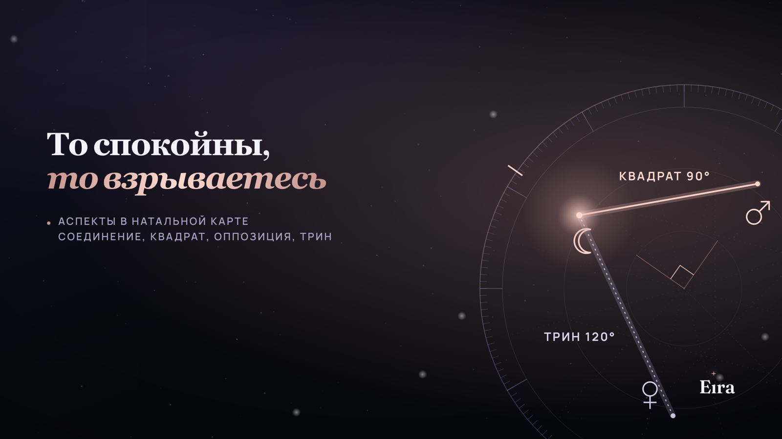 Аспекты в натальной карте: как найти за 10 минут