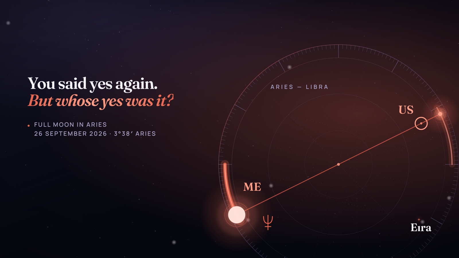 Full Moon in Aries, 26 September 2026: Me or Us