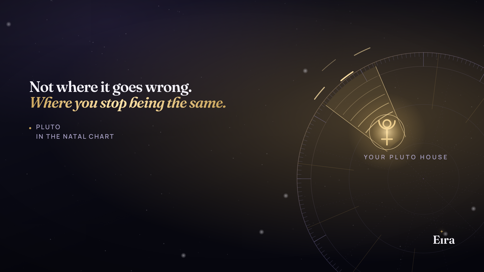 Pluto in the Natal Chart: Where You Transform