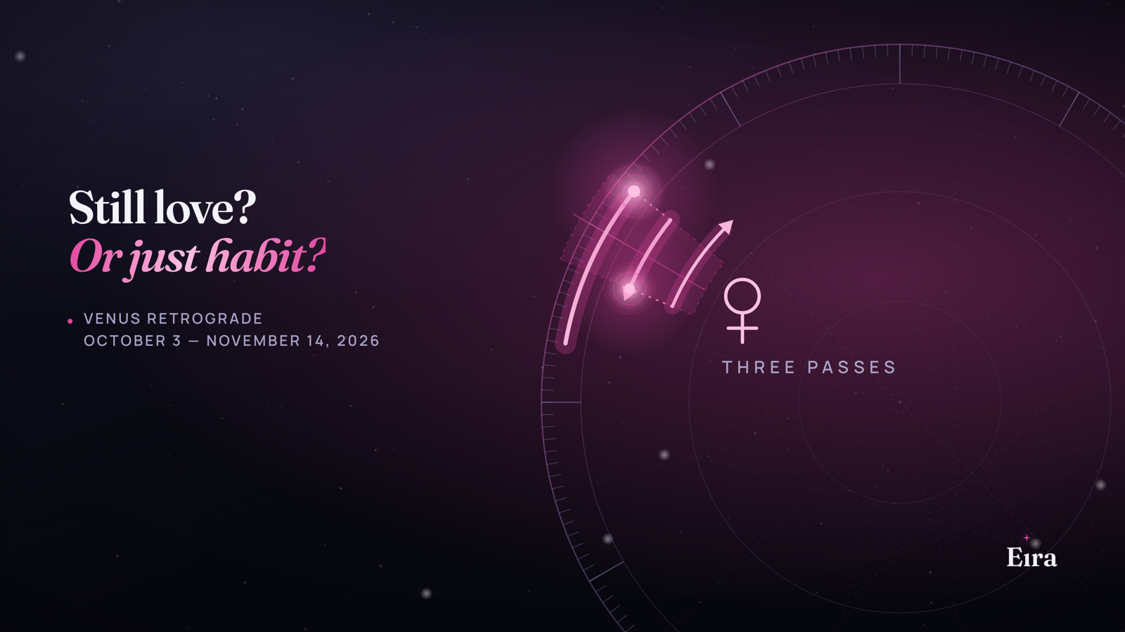 Venus Retrograde 2026: Is It Love or Just Habit?